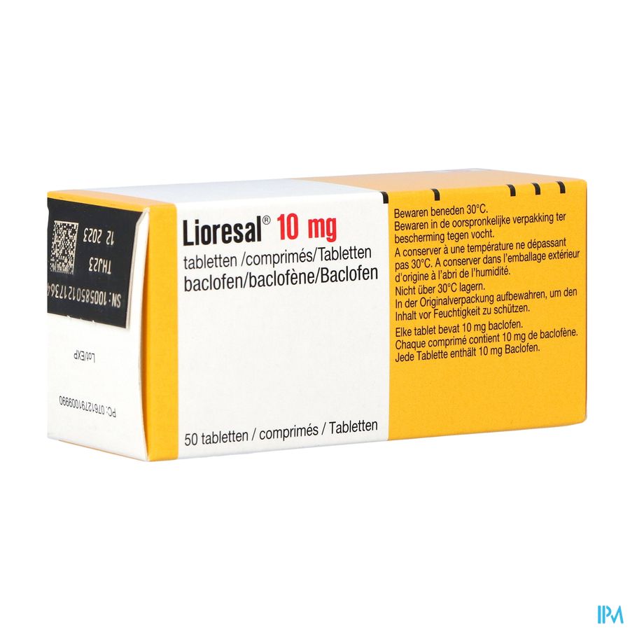 Lioresal Comp 50 X 10mg Lioresal Comp 50 X 10mg