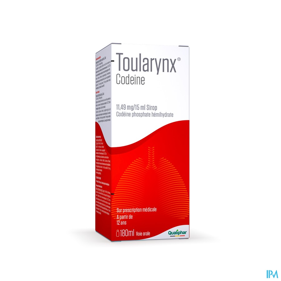 Toularynx Codeine Sir 180ml