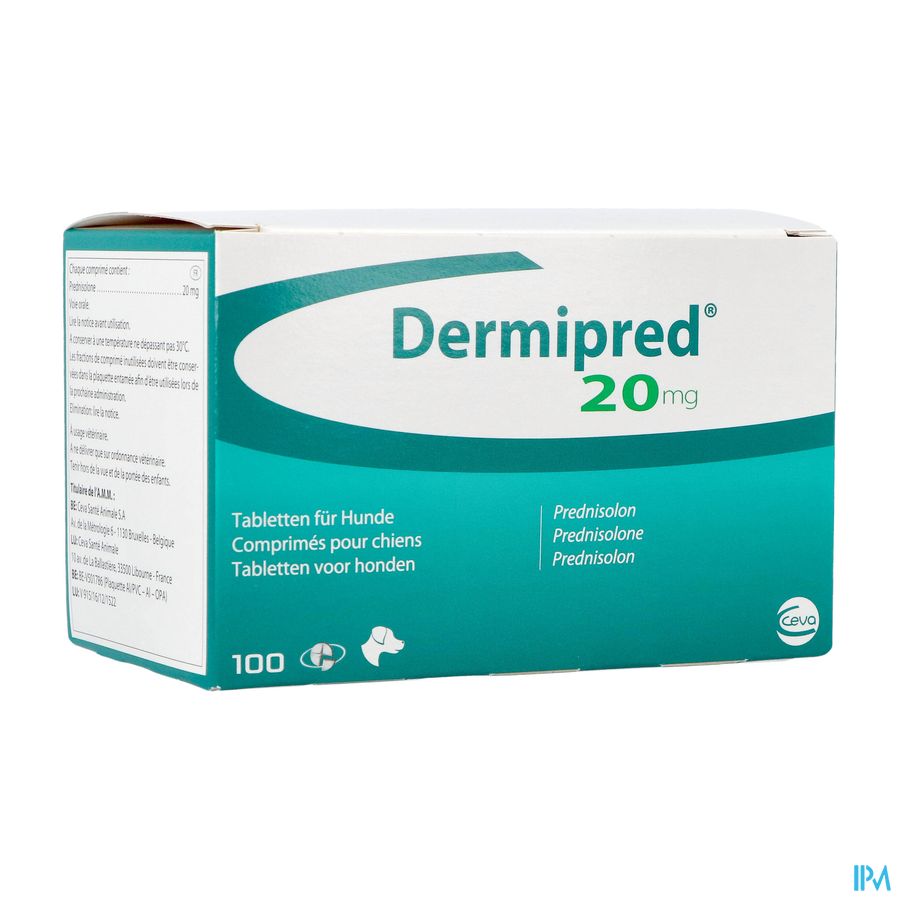 Dermipred 20mg Comp 100 Al/pvc/opa Dermipred 20mg Comp 100 Al/pvc/opa