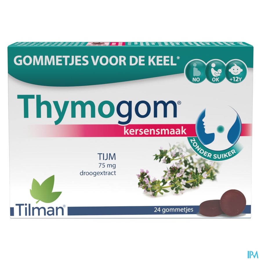 Thymogom Gommetjes Tijmextract 24 3