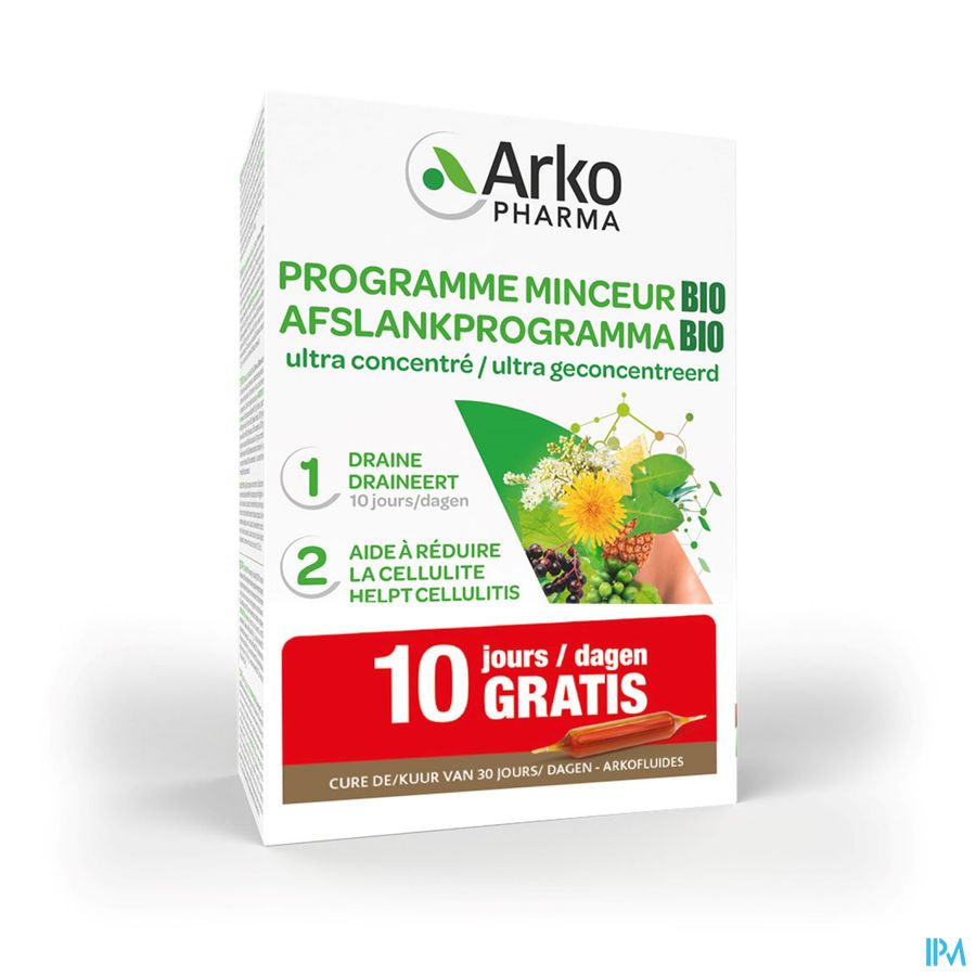 Arkofluides Programme Minceur Amp 30 Promopack