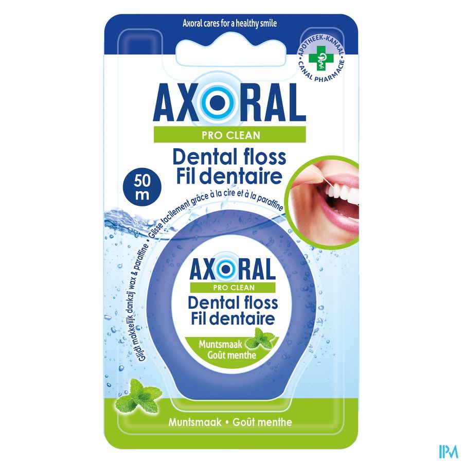 Axoral Pro-clean Floss Mint Waxed 50m
