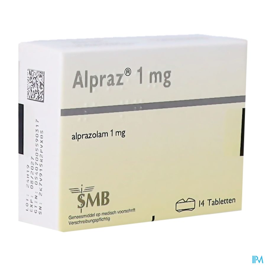 Alpraz Comp 14x1,0mg Alpraz Comp 14x1,0mg