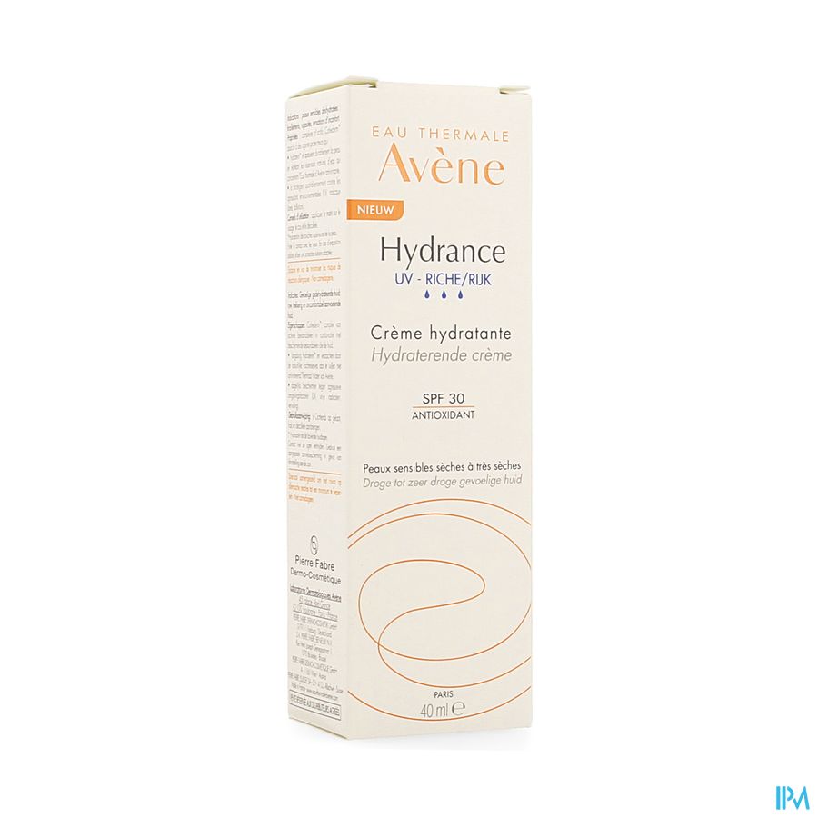 Avene Hydrance Uv Riche Creme Hydratante 40ml 3