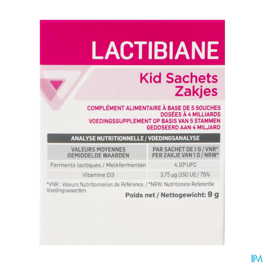 Lactibiane Kid Zakjes 10x1g Nf 2