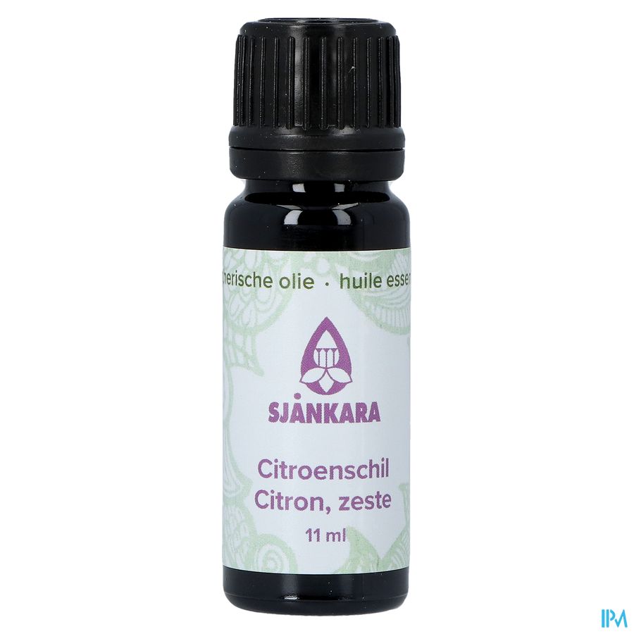 Sjankara Citroenschil Ess. Olie 11ml Bio 3