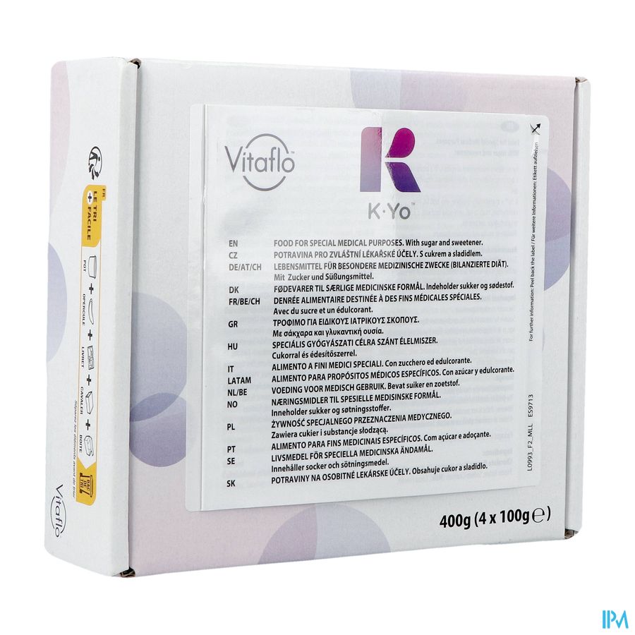 K.yo Pudding Chocolade 4x100g K.yo Pudding Chocolade 4x100g