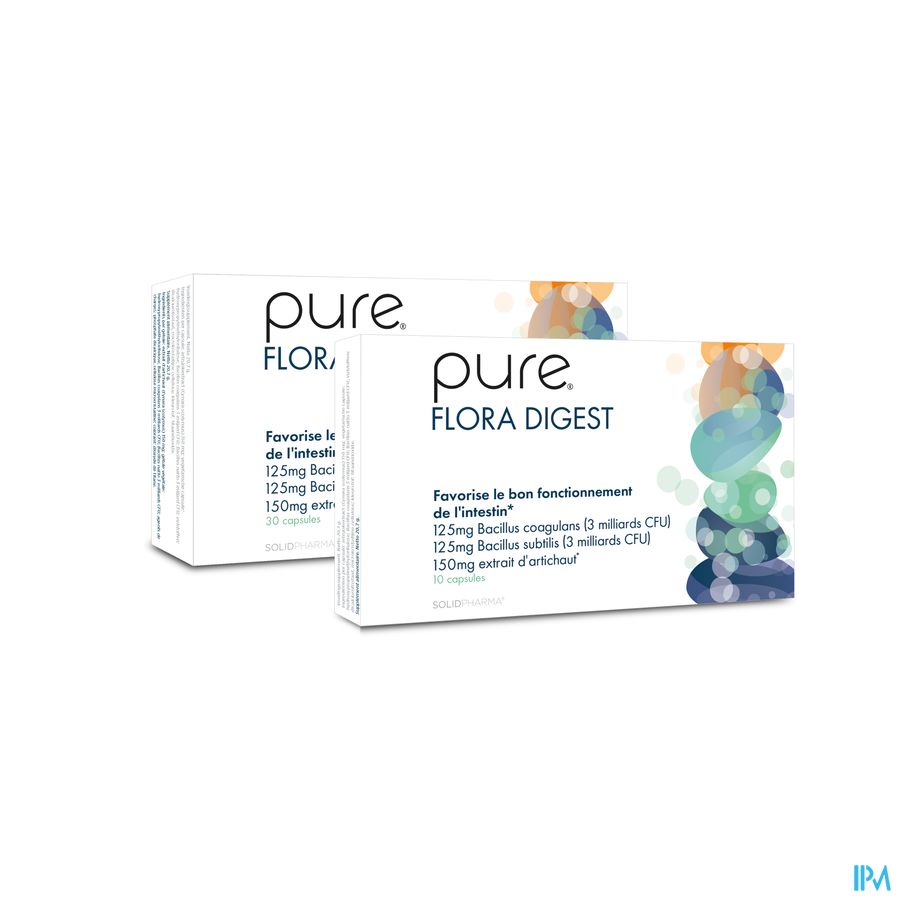 Pure Flora Digest Caps 10 Vervangt 4429-908 8