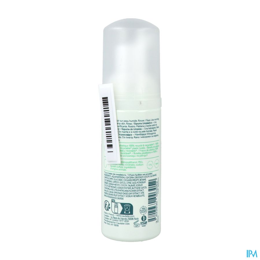 Caudalie Vinoclean Mousse Nett. Fleur Vigne 50ml 2