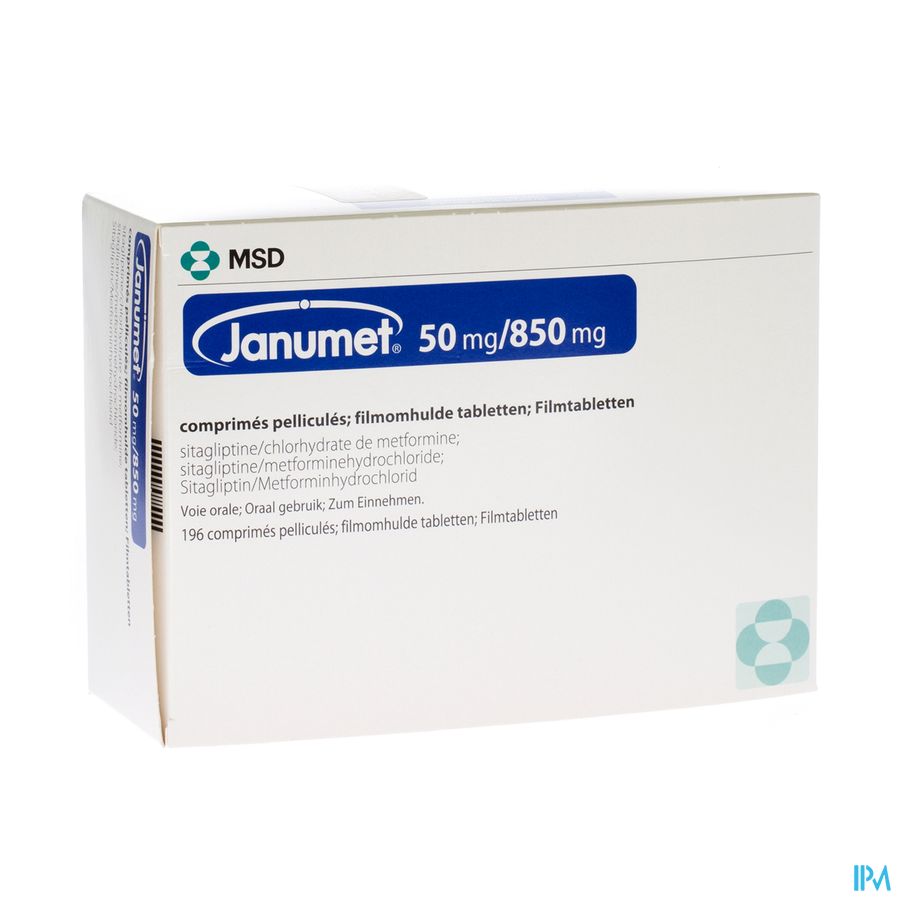 Janumet 50/850mg Comp Pell 196