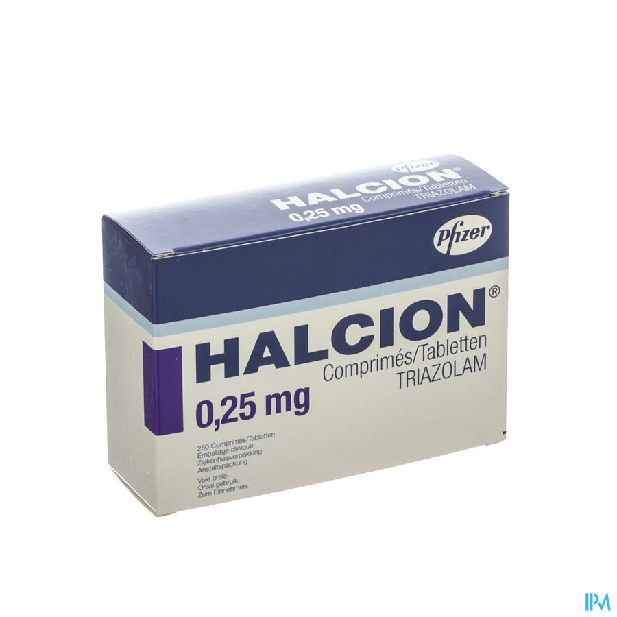 Halcion 250 Tabl 0,25mg Unit Dose Halcion 250 Tabl 0,25mg Unit Dose