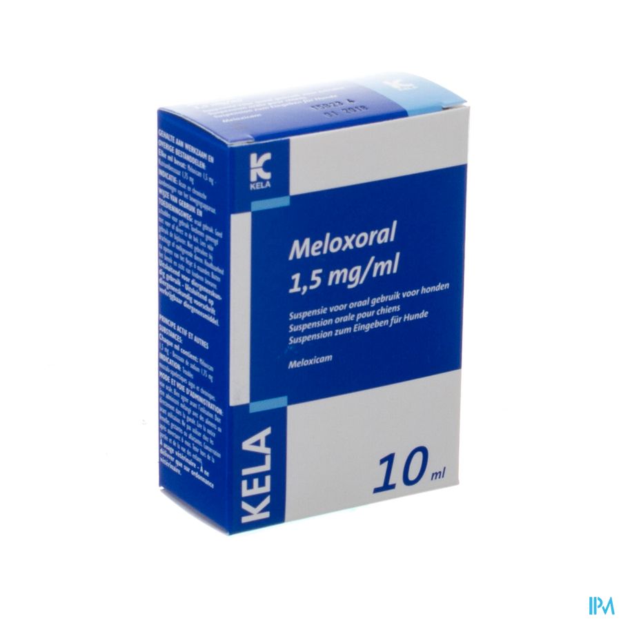 Meloxoral 1,5mg/ml Susp Ora Hond Fl 10ml Meloxoral 1,5mg/ml Susp Ora Hond Fl 10ml