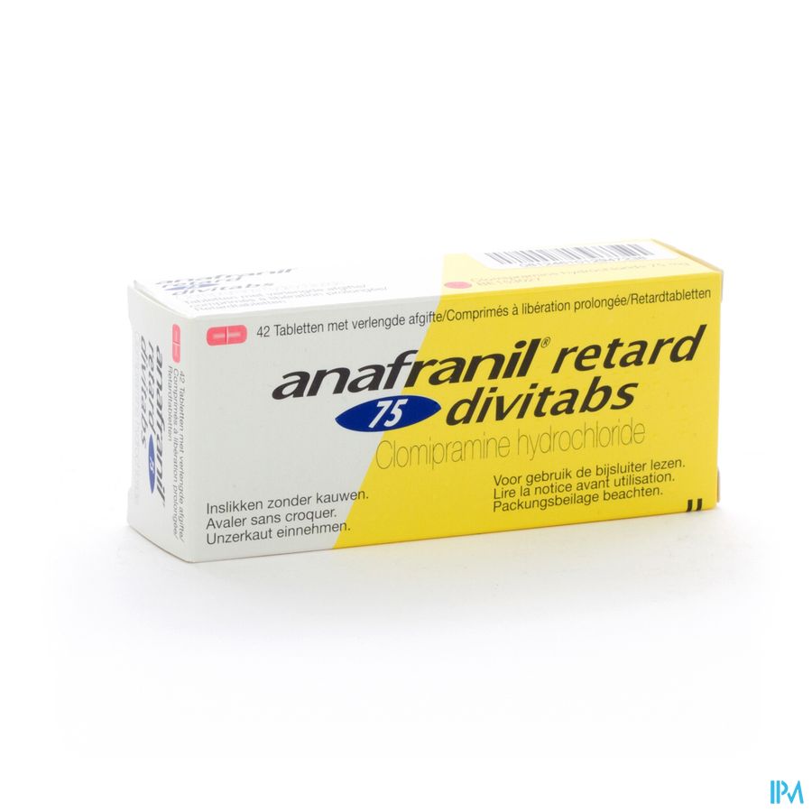 Anafranil Retard Divitabs 42x75mg