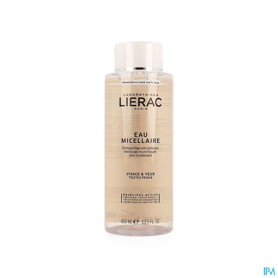 Lierac Zachte Reinig. Micel. Water Pompfl 400ml Nf