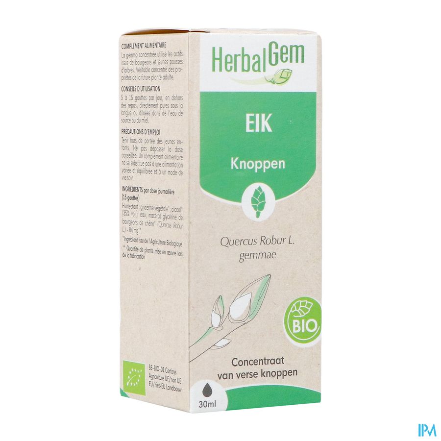 Herbalgem Eik Bio 30ml Herbalgem Eik Bio 30ml