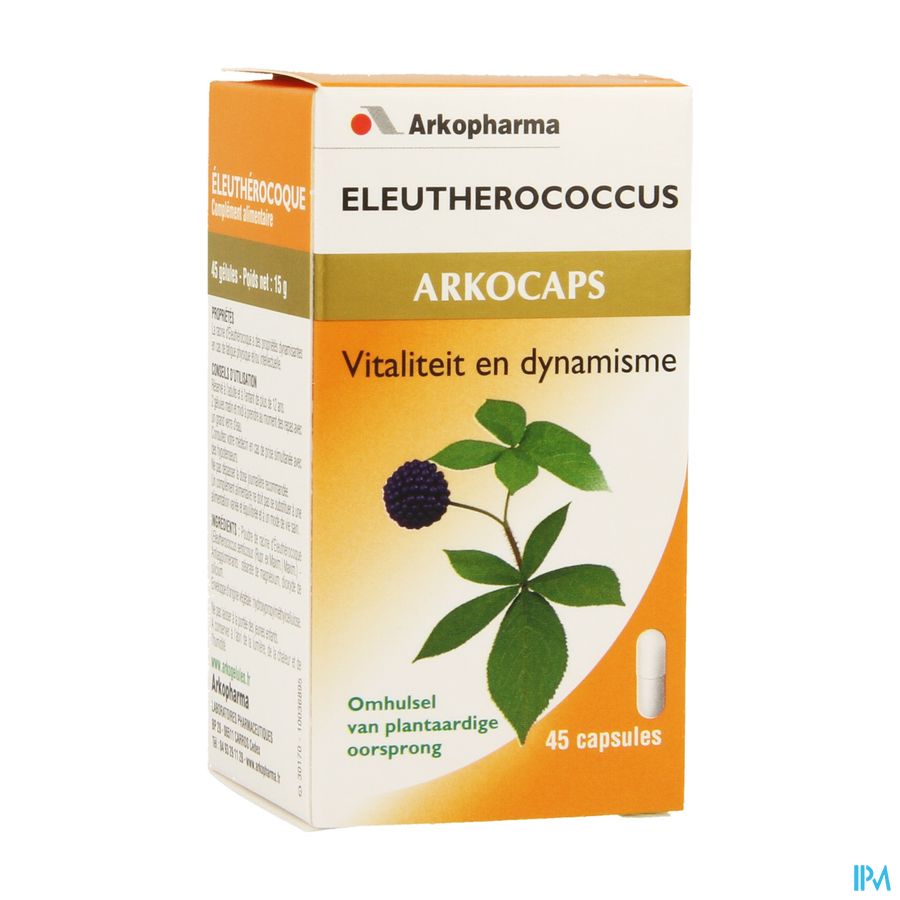 Arkocaps Eleutheroccus Plantaardig 45