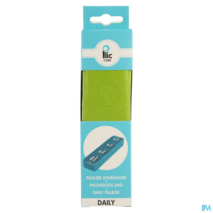 Plic Care Pillendoos Daily Groen 1