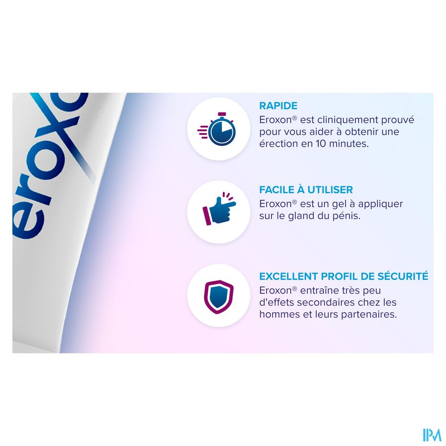 Eroxon Stim.gel Erectiestoornissen Tubes 4 5