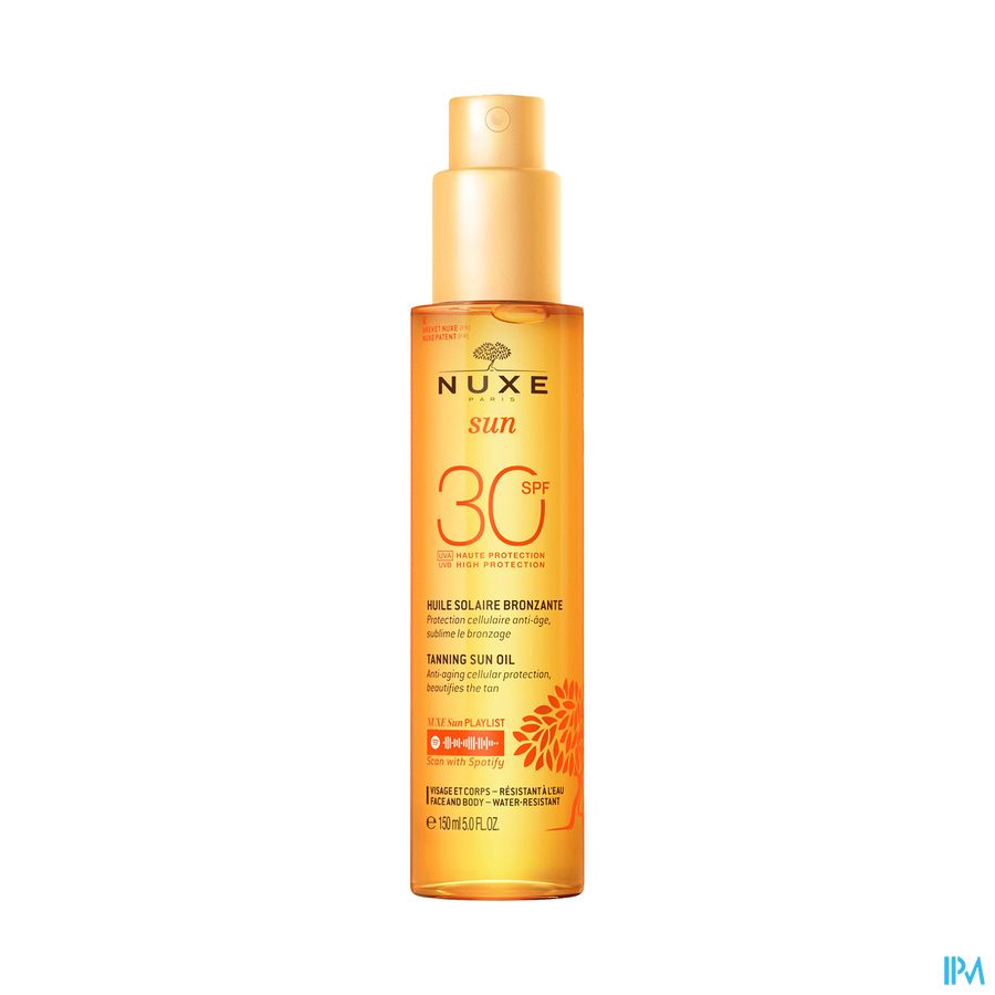 Nuxe Sun Zonneolie Gold Spf30 150ml Nuxe Sun Zonneolie Gold Spf30 150ml