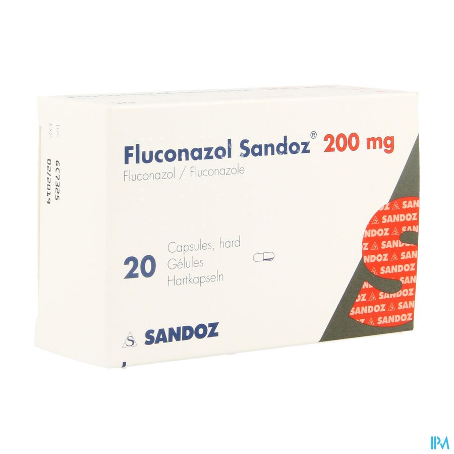 Fluconazole Sandoz 200mg Pi Pharma Caps 20 Pip Fluconazole Sandoz 200mg Pi Pharma Caps 20 Pip