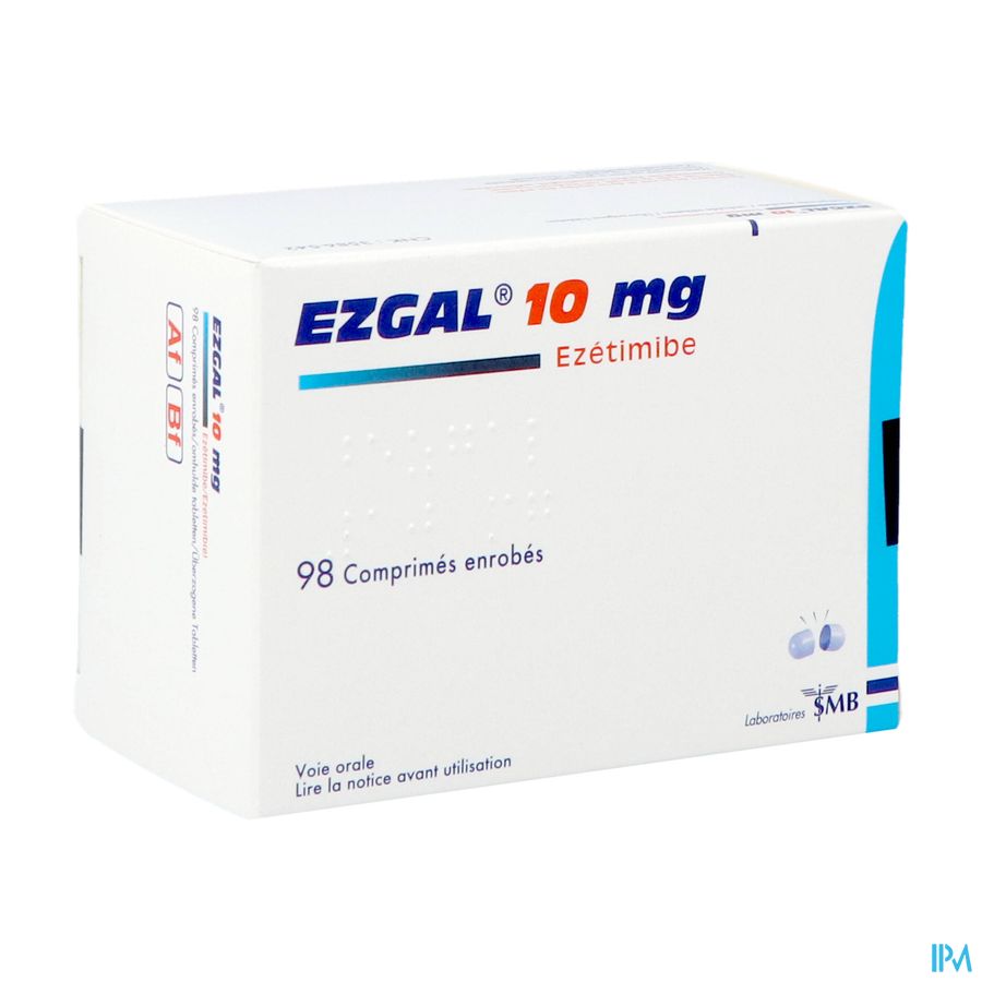 Ezgal 10mg Comp Enrobe 98 X 10mg (pvc/pe/pvdc) Ezgal 10mg Comp Enrobe 98 X 10mg (pvc/pe/pvdc)