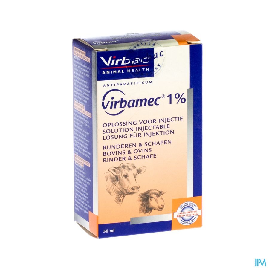 Virbam 1% Oplossing Injecteerbaar 50ml Virbam 1% Oplossing Injecteerbaar 50ml