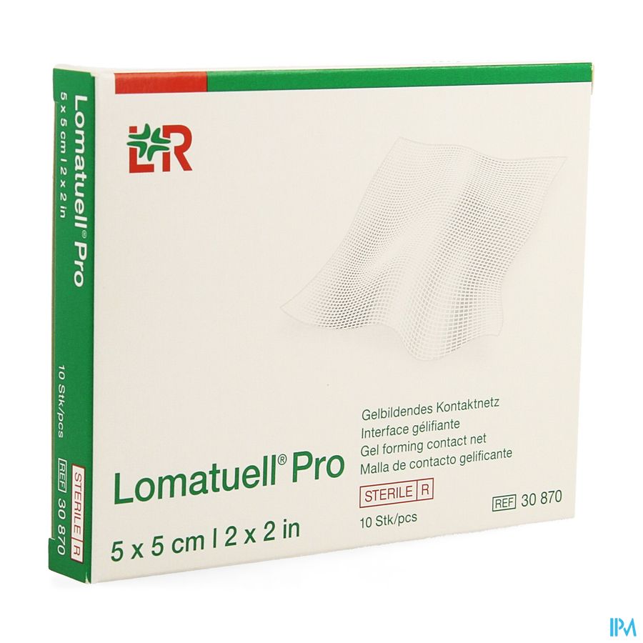 Lomatuell Pro Kompres Ster 5x 5cm 10 30870 Lomatuell Pro Kompres Ster 5x 5cm 10 30870