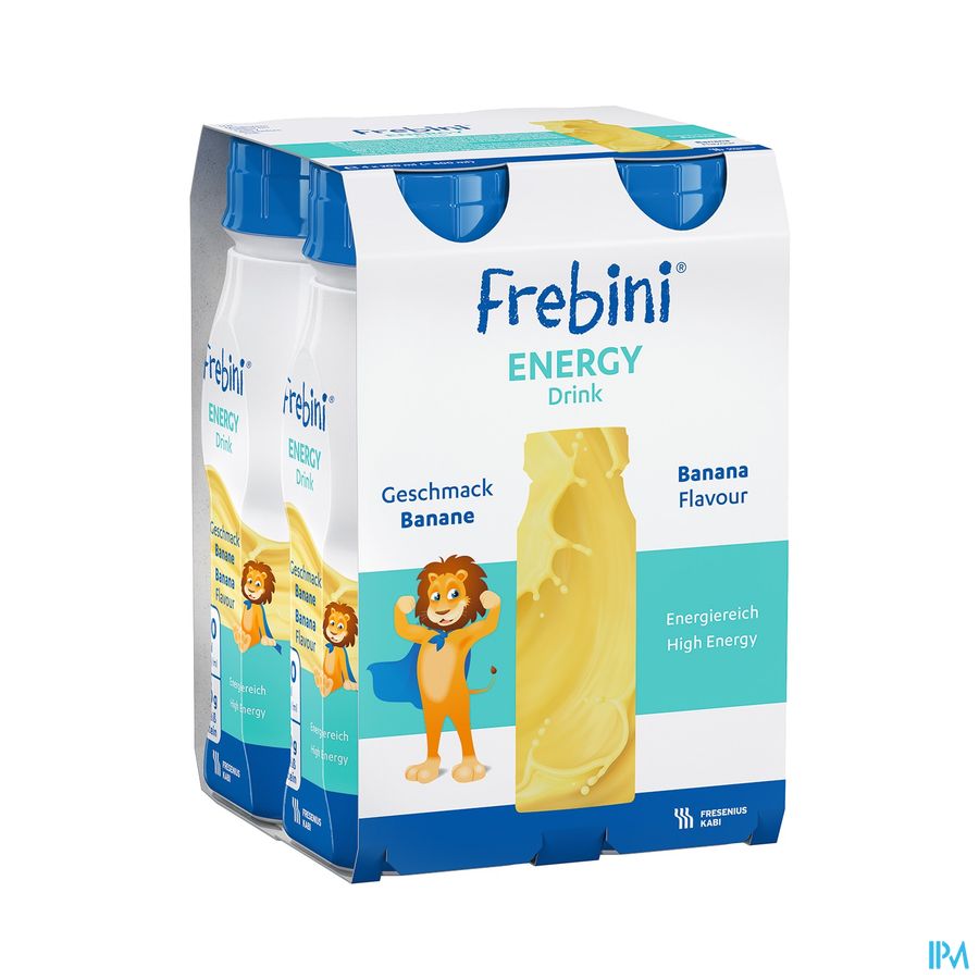 Frebini Energy Drink 200ml Banane/banaan Frebini Energy Drink 200ml Banane/banaan