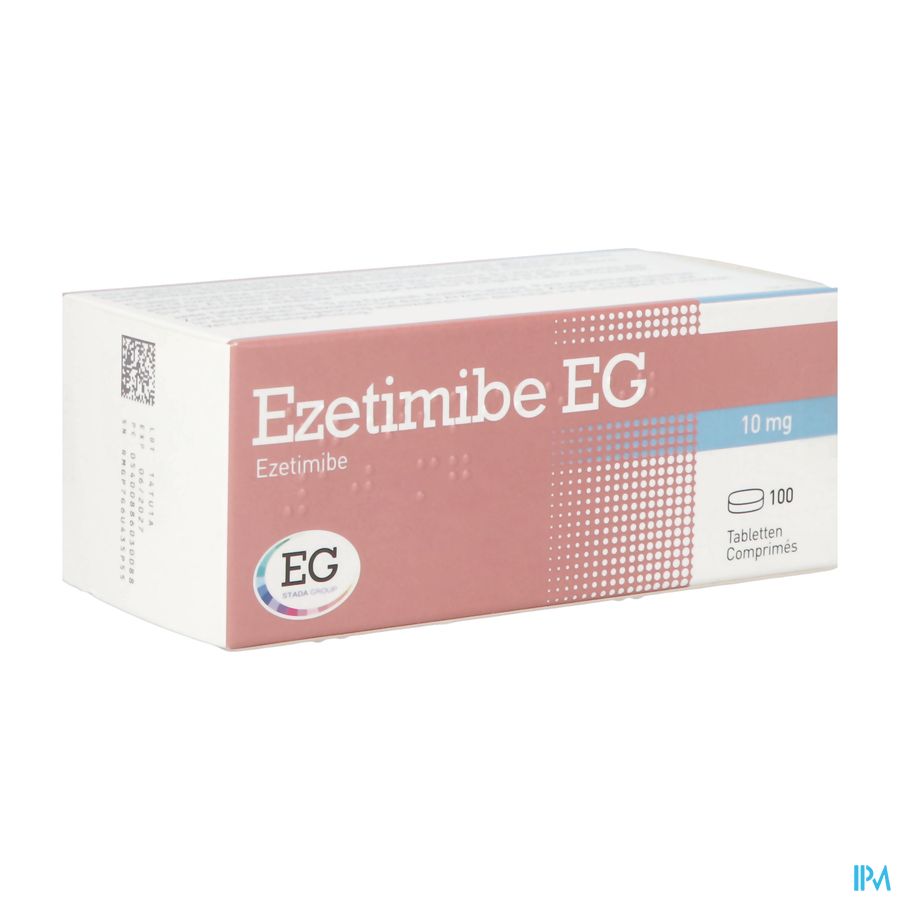 Ezetimibe Eg Pi Pharma 10mg Tabl 100 Pip Ezetimibe Eg Pi Pharma 10mg Tabl 100 Pip