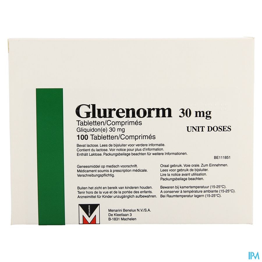 Glurenorm 100 Tabl Ud 1