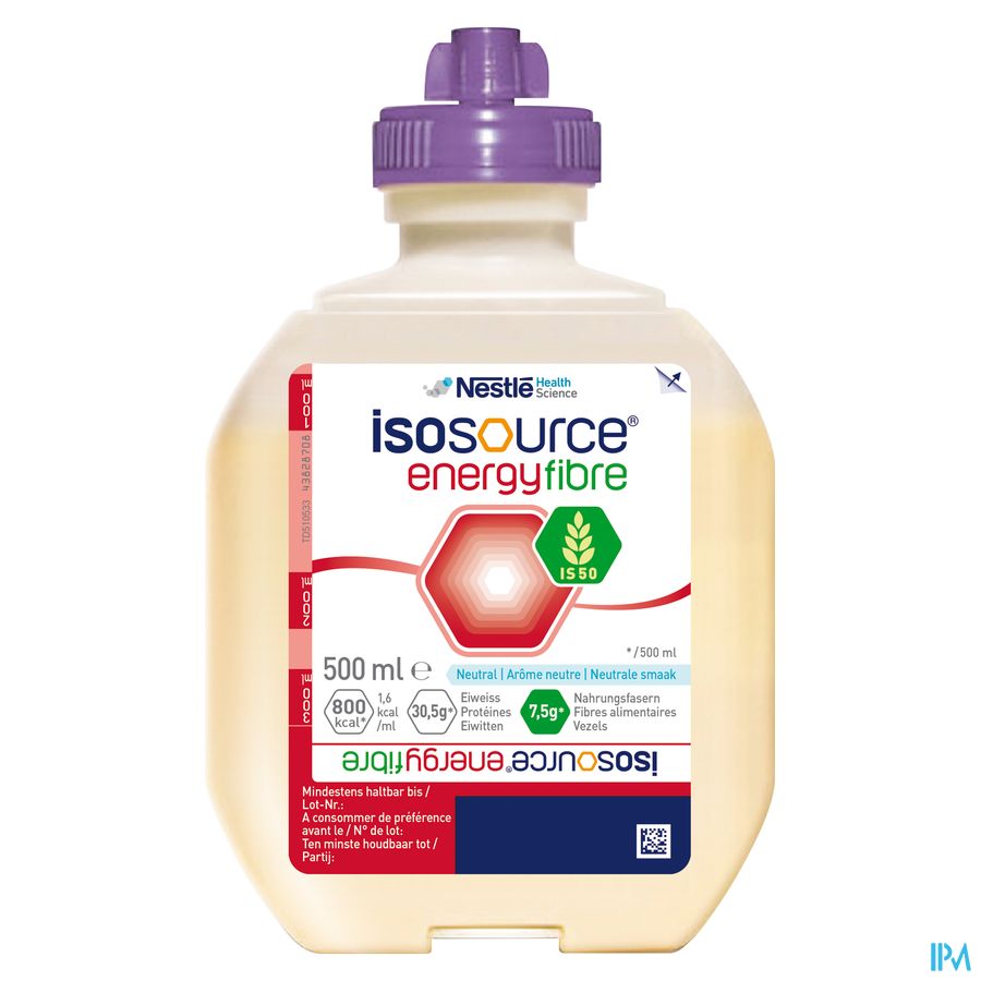 Isosource Energy Fibre Neutral Smartflex 500ml
