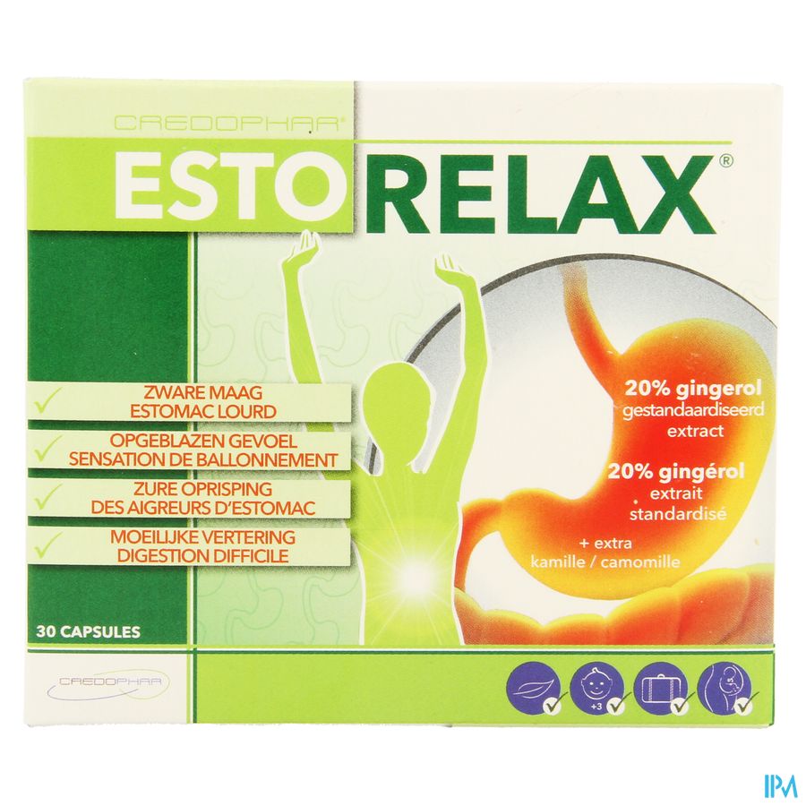 Estorelax Credophar Caps 30 3