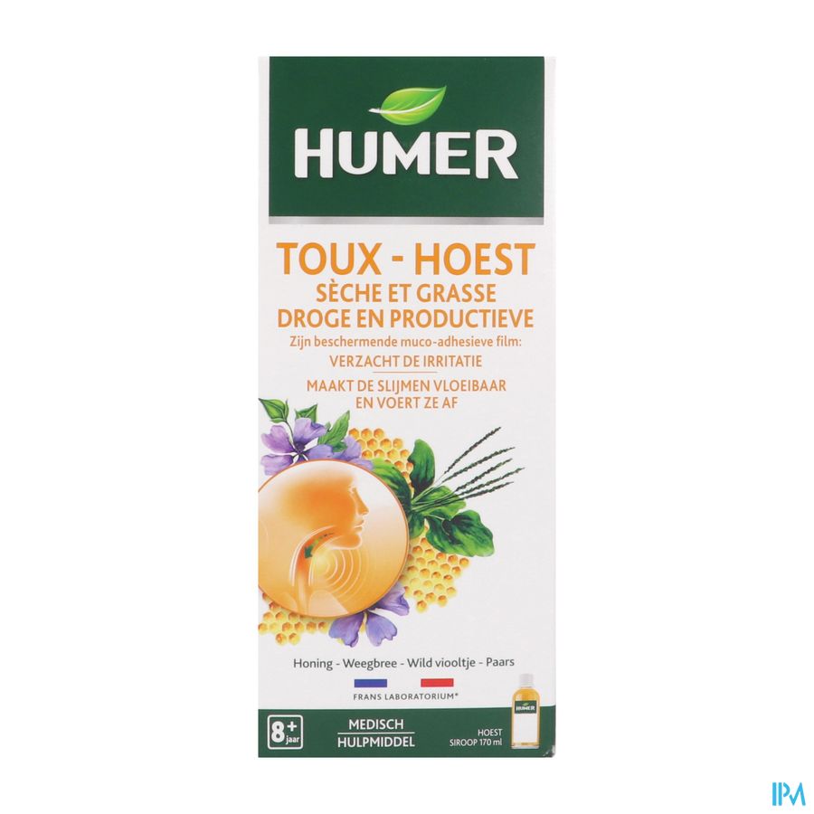 Humer Hoest Siroop 170ml