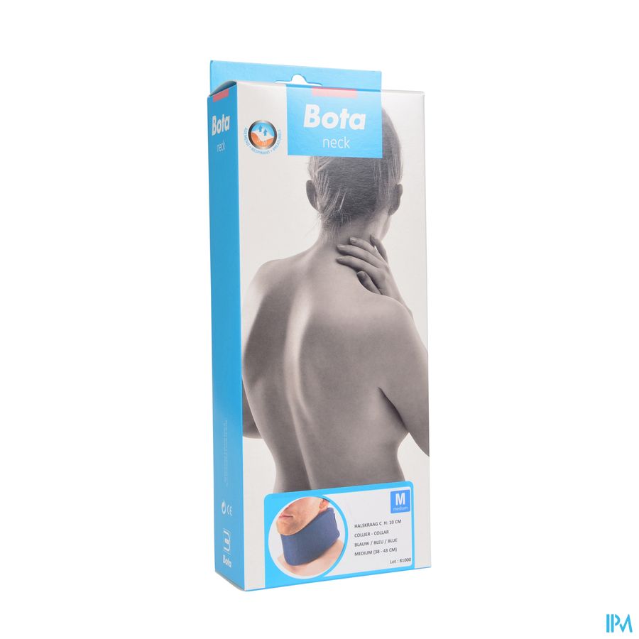 Bota Collier Mod C H 10cm M Bleu