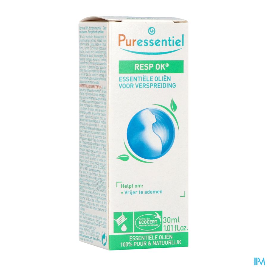 Puressentiel Verstuiving Adem Complexe Fl 30ml Puressentiel Verstuiving Adem Complexe Fl 30ml