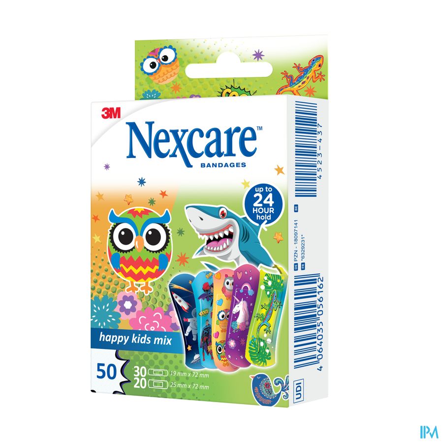 Nexcare 3m Happy Kids Mix Pleister 50 N3-50-2p 1