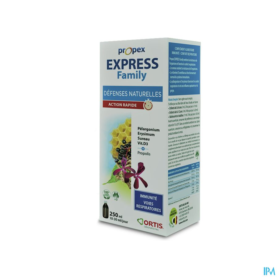 Ortis Propex Express Family Sirop 250ml Ortis Propex Express Family Sirop 250ml