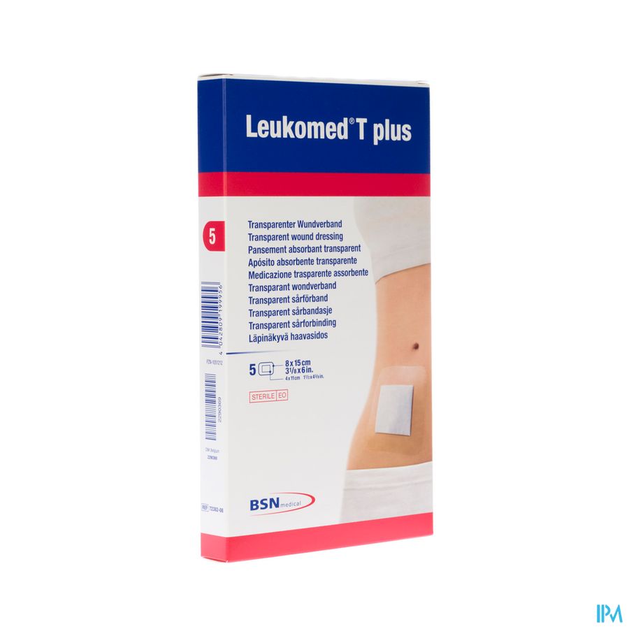 Leukomed T Plus Verb Ster 8,0cmx15cm 5 7238208 Leukomed T Plus Verb Ster 8,0cmx15cm 5 7238208