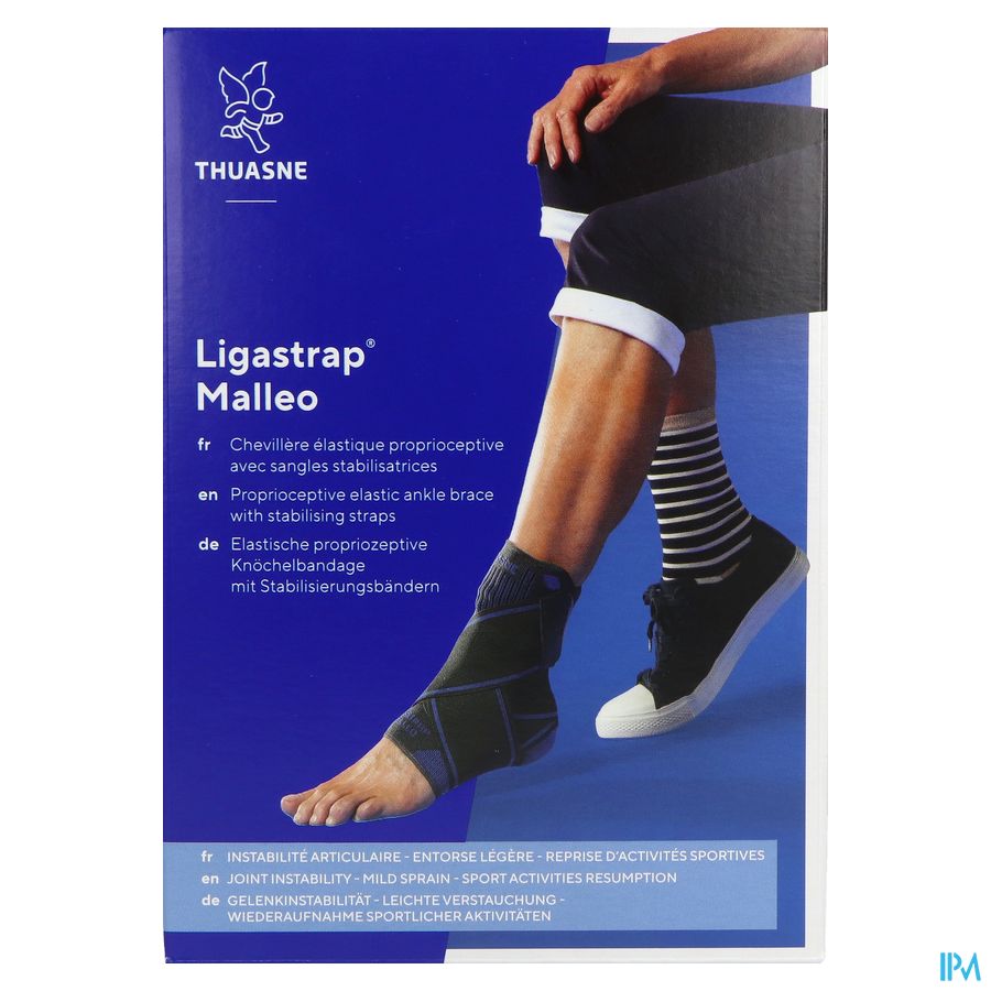 Ligastrap Malleo Enkel Grijs T5 1