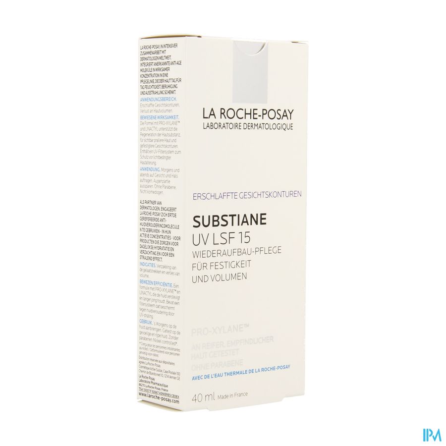 La Roche Posay Substiane Uv A/age Reconst.fundamenteel 40ml La Roche Posay Substiane Uv A/age Reconst.fundamenteel 40ml
