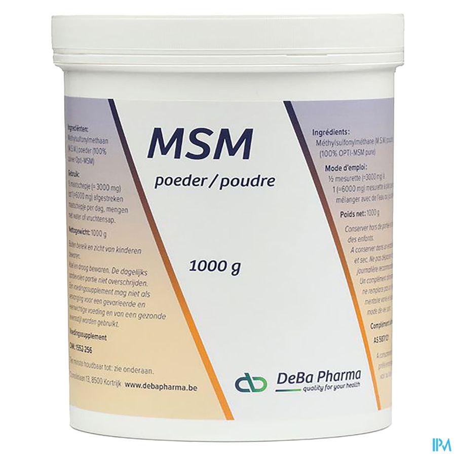 Msm Pdr Soluble/ Oplosb 1kg Deba 4
