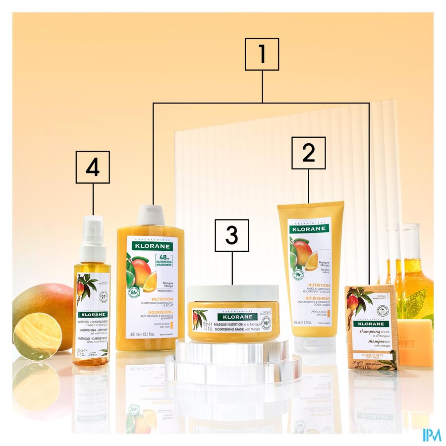 Klorane Capil. Balsem Mango 200ml Nf 18