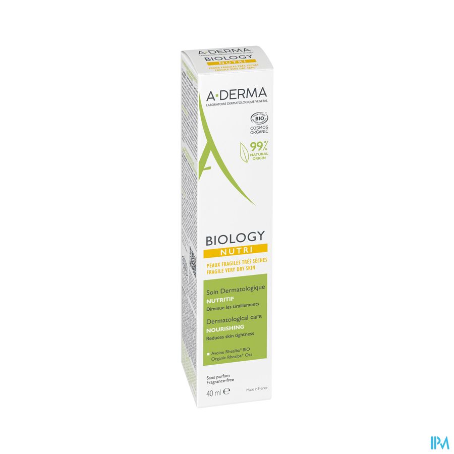 Aderma Biology Nutri Dermatolog. Verzorg. 40ml