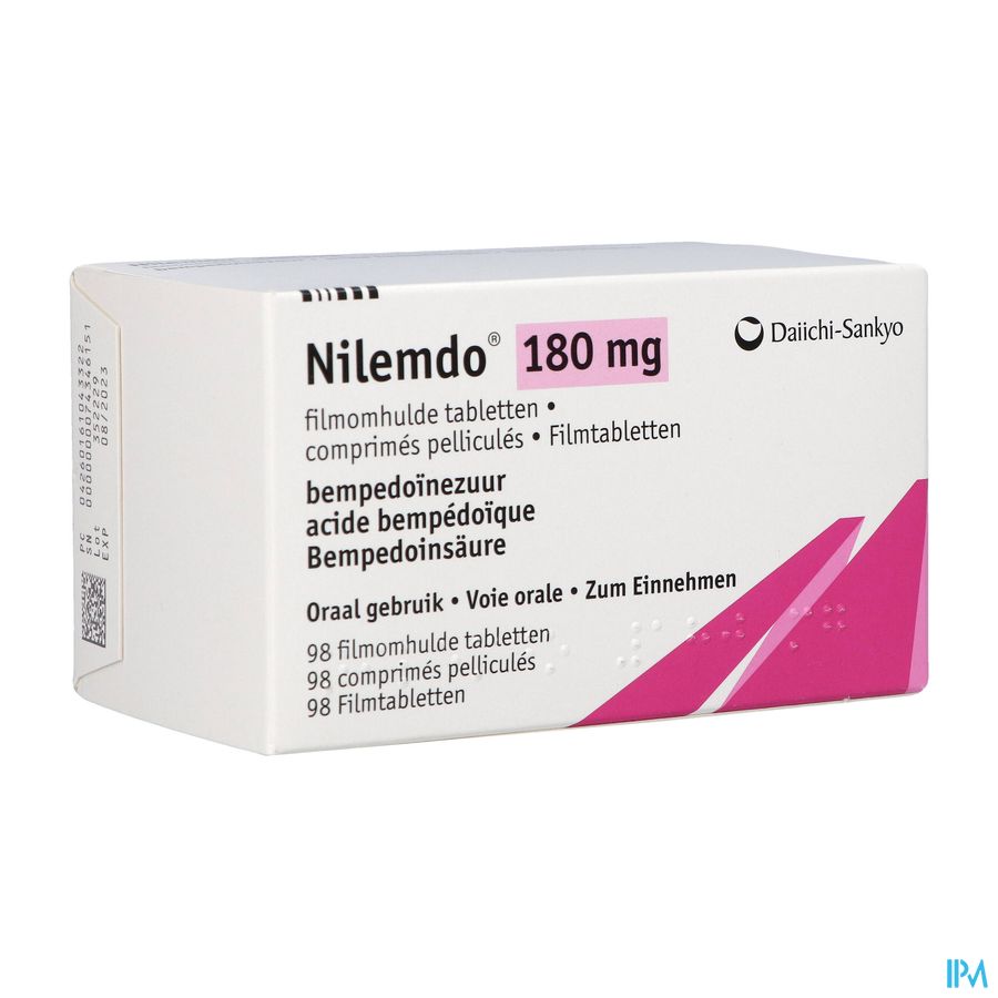 Nilemdo 180mg Filmomh Tabl 98 Nilemdo 180mg Filmomh Tabl 98
