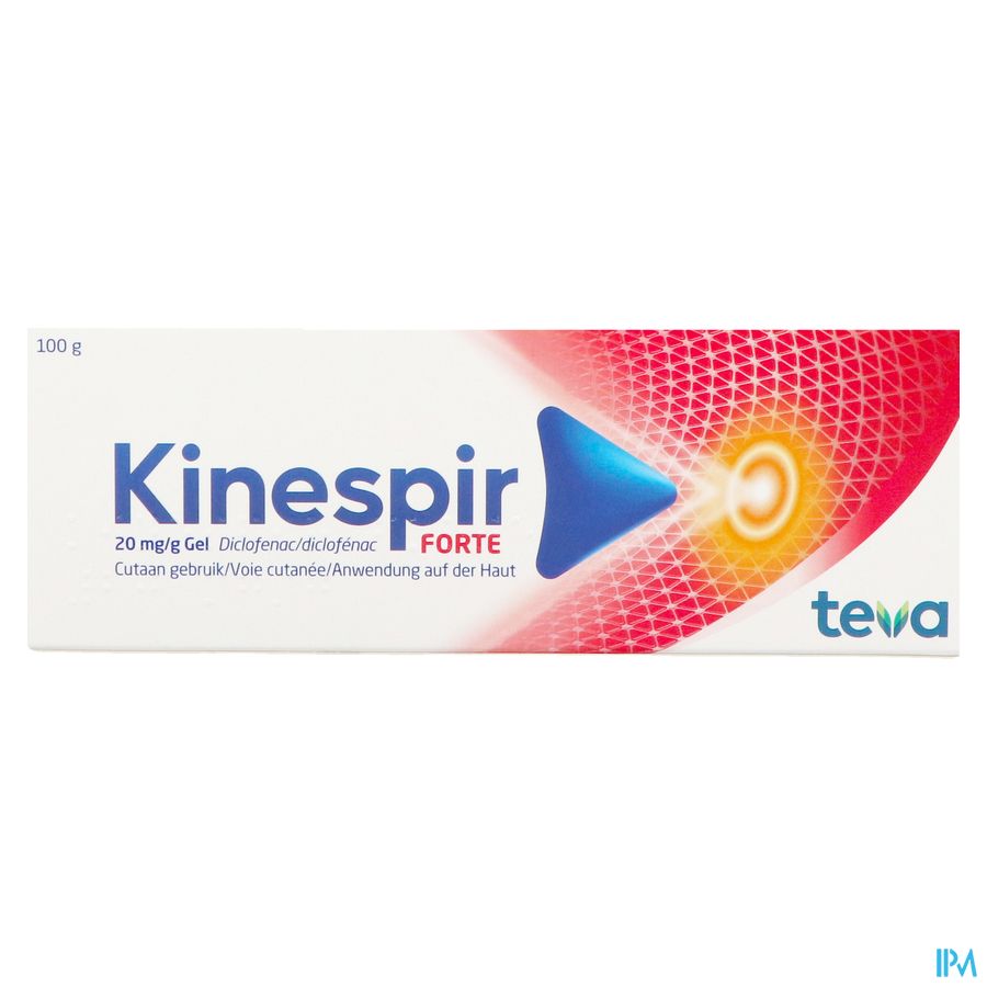 Kinespir Forte 20mg/g Gel 100g 2