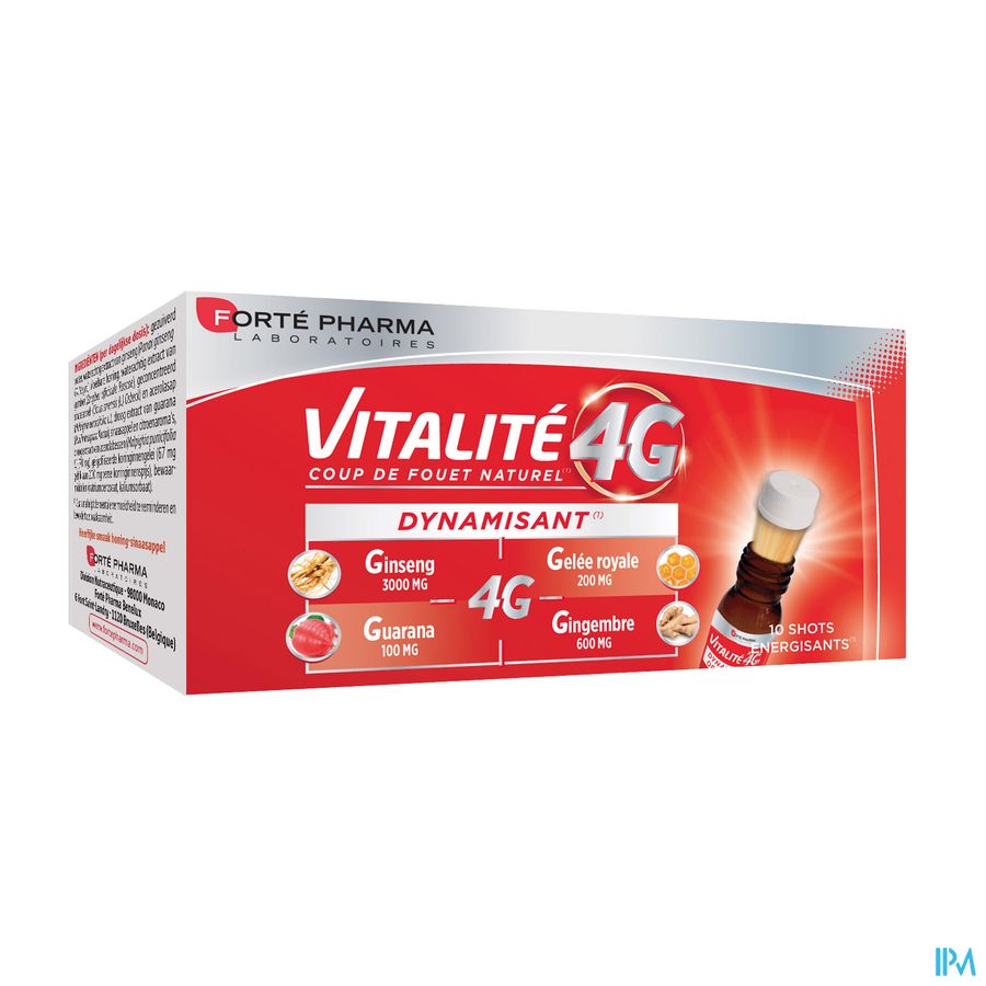 Vitalite 4g Dynamisant Shots Energisants 10 Vitalite 4g Dynamisant Shots Energisants 10