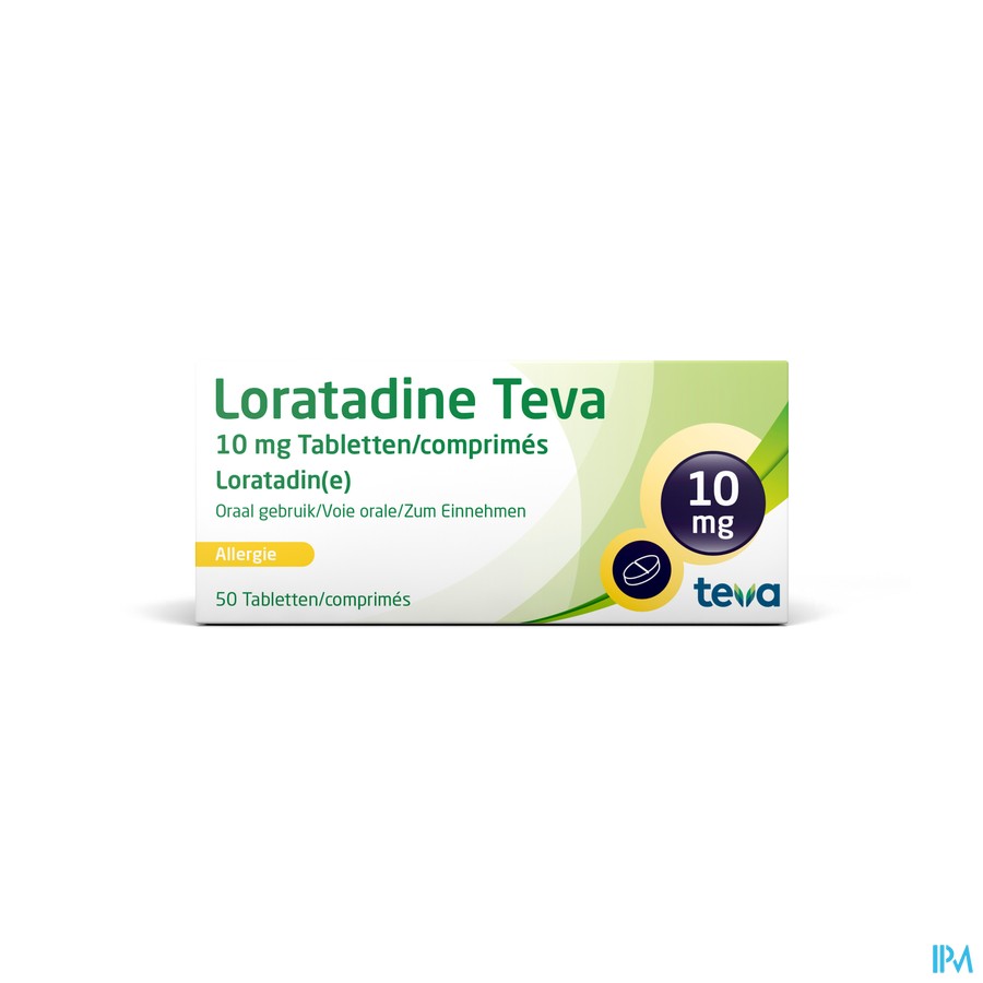 Loratadine Teva 10mg Tabl 100