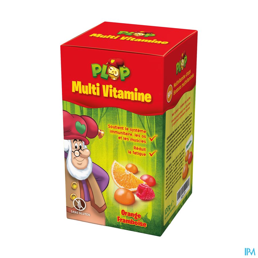 Studio 100 Multivitamine Plop Gommes 60 Studio 100 Multivitamine Plop Gommes 60