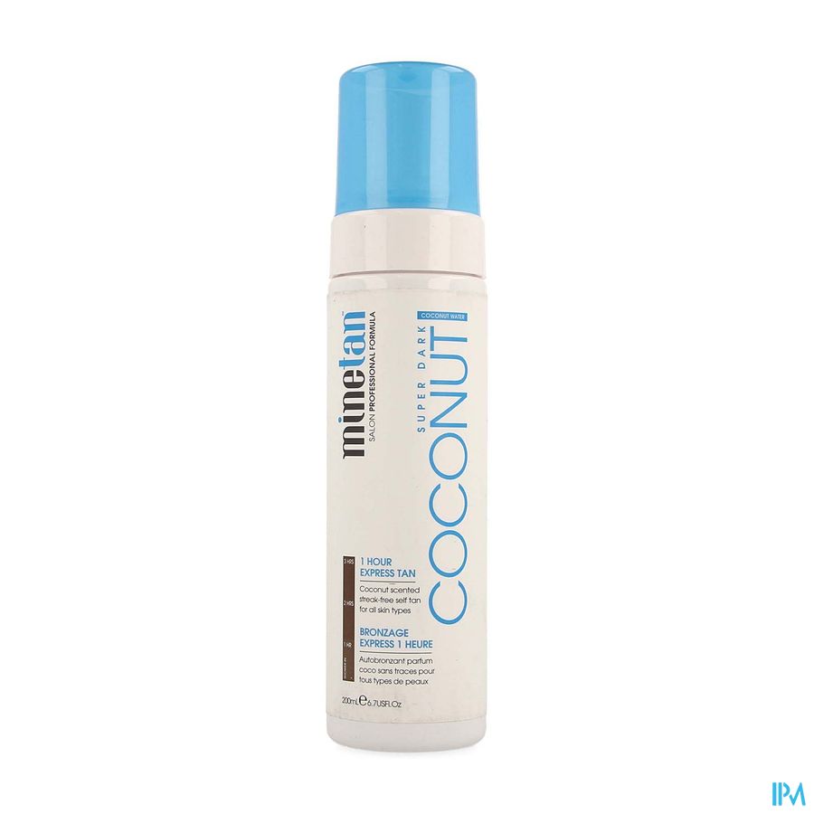 Minetan Coconut Water Self Tan Foam 200ml Minetan Coconut Water Self Tan Foam 200ml
