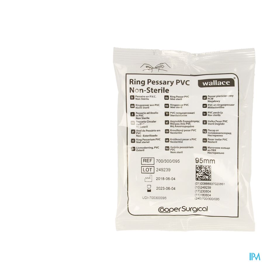 Portex Pessaire Vinyl 95mm 1 3